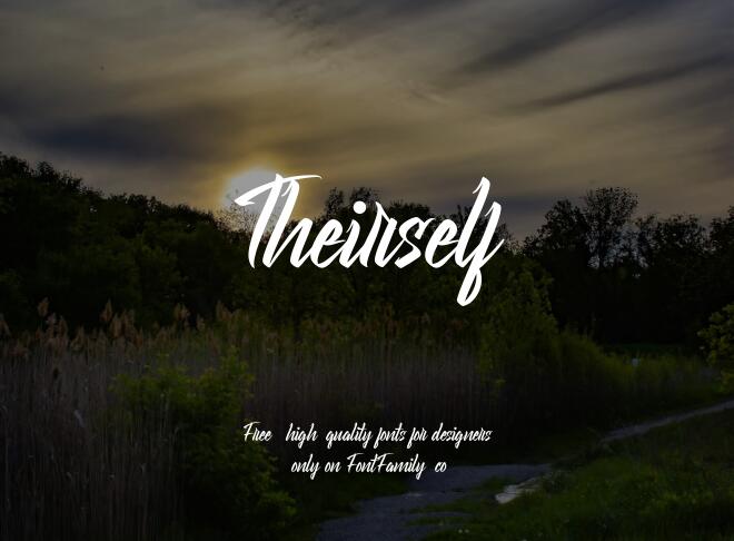 Theirself Font