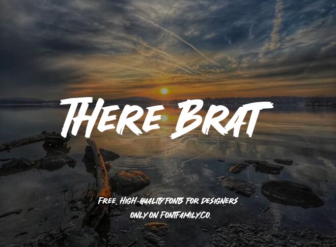 There Brat Font