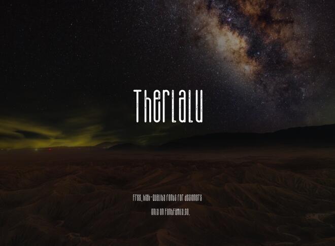 Therlalu Font