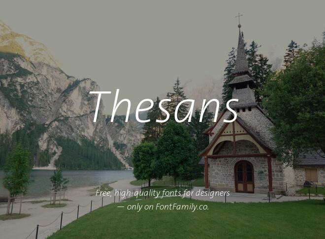 Thesans Font