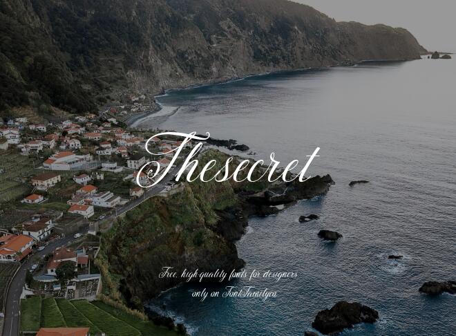 Thesecret Font