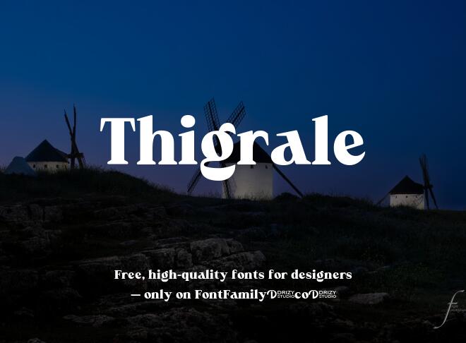 Thigrale Font