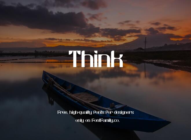 Think Font