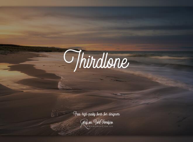 Thirdlone Font