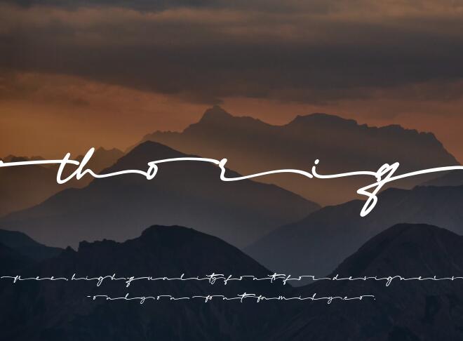 Thoriq Font
