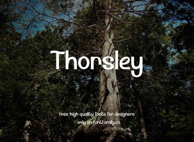 Thorsley Font
