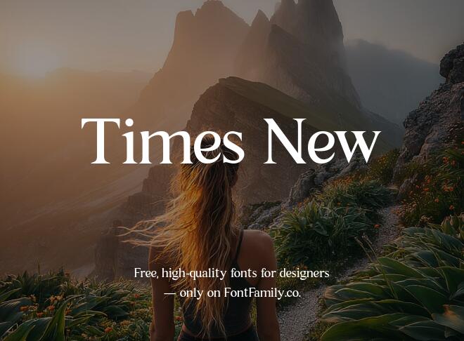 Times New Font