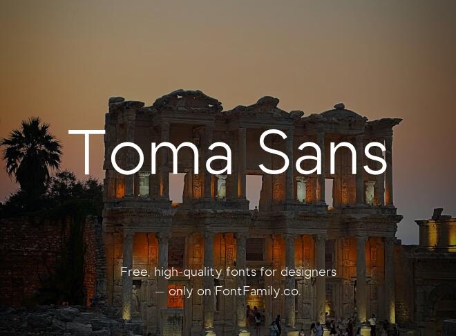 Toma Sans Font