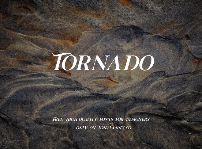Tornado Font