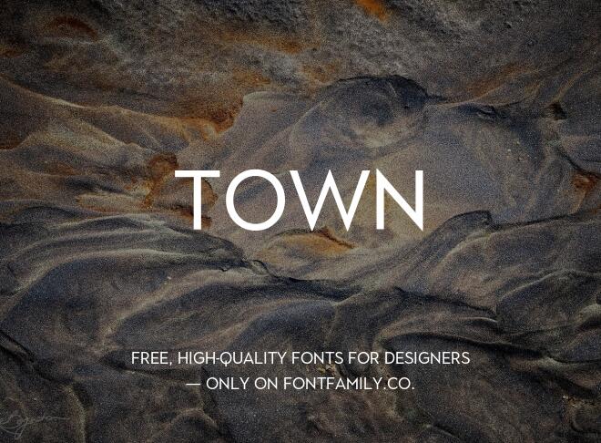 Town Font