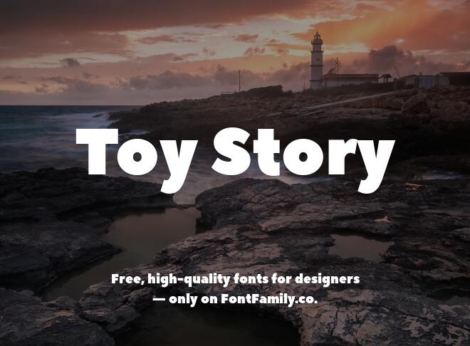 Toy Story Font