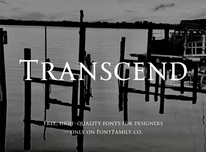 Transcend Font