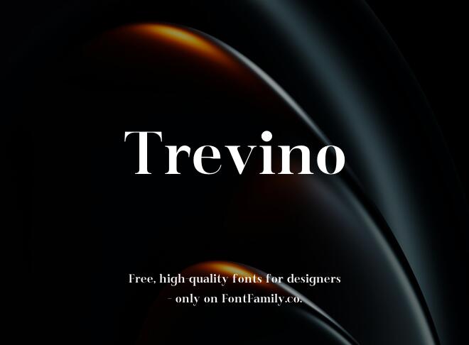Trevino Font