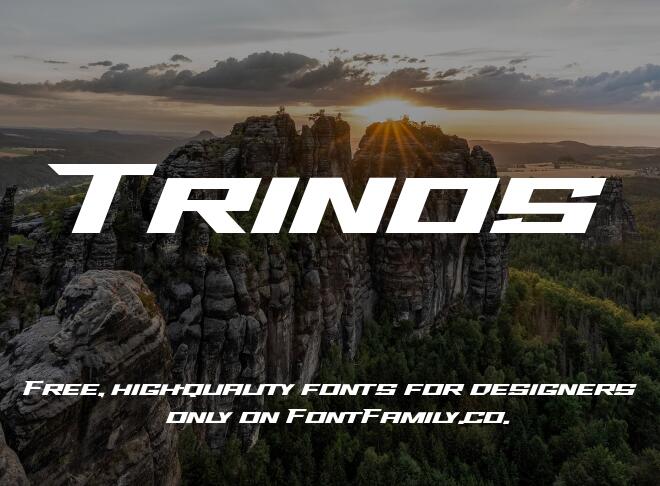 Trinos Font