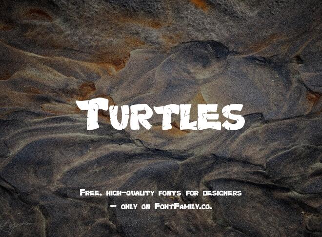 Turtles Font
