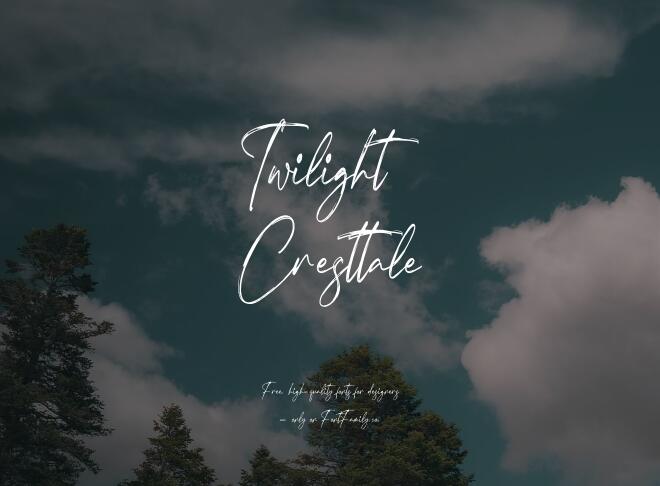 Twilight Cresttale Font