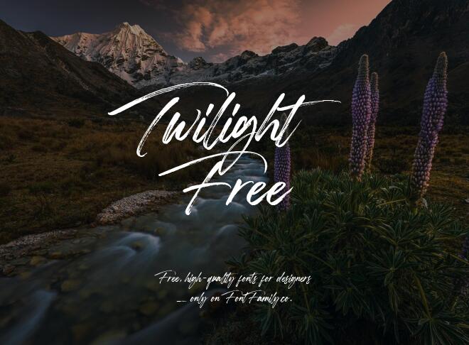 Twilight Free Font