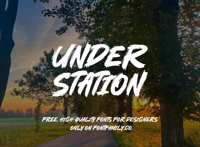 Under Station Font