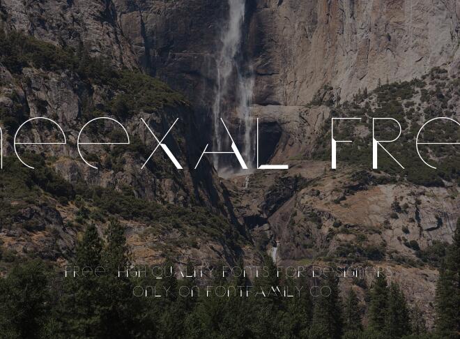 Uneexal Free Font