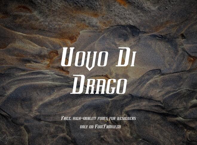 Uovo Di Drago Font