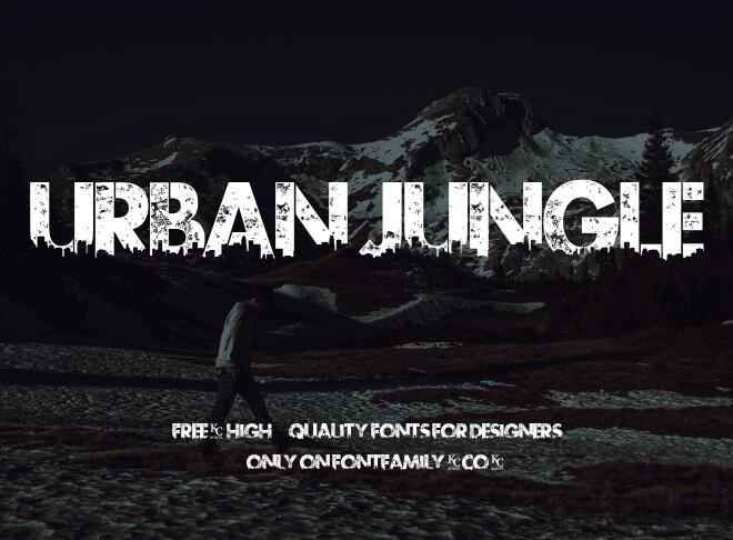 Urban Jungle Font
