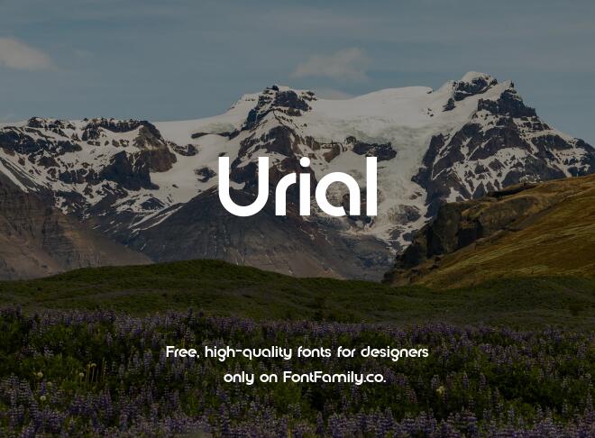 Urial Font