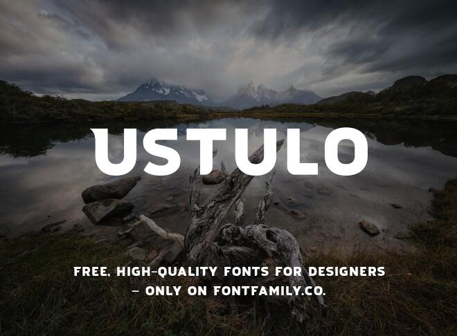 Ustulo Font