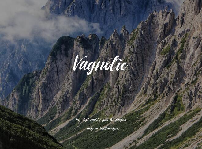 Vagnotie Font