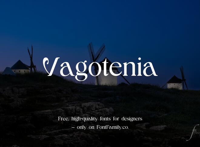 Vagotenia Font