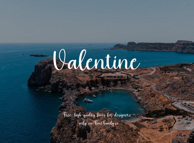 Valentine Font