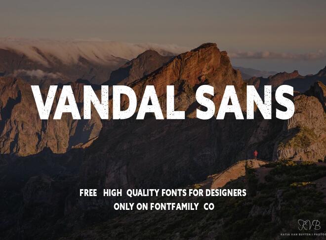Vandal Sans Font