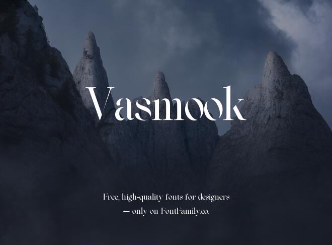 Vasmook Font