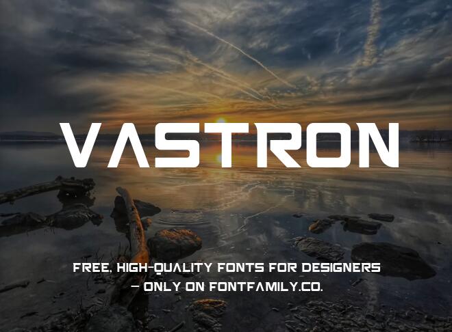 Vastron Font