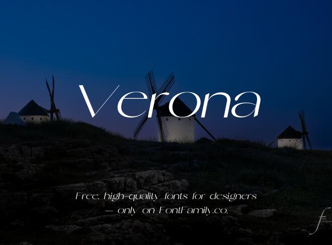 Verona Font