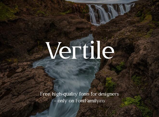 Vertile Font