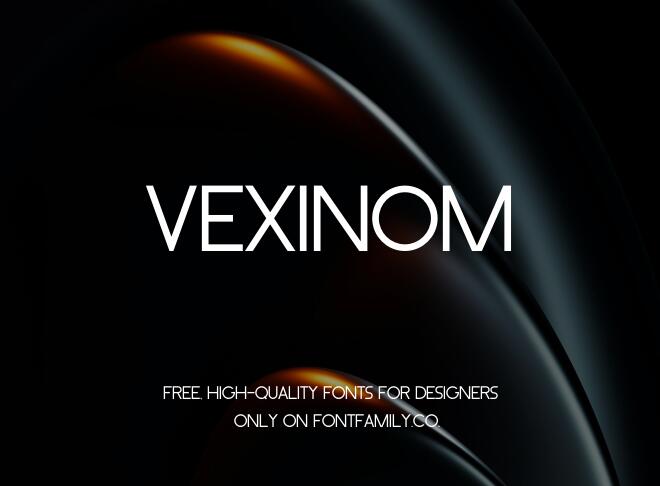 Vexinom Font