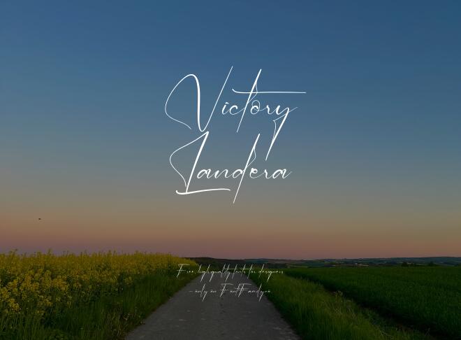Victory Landera Font
