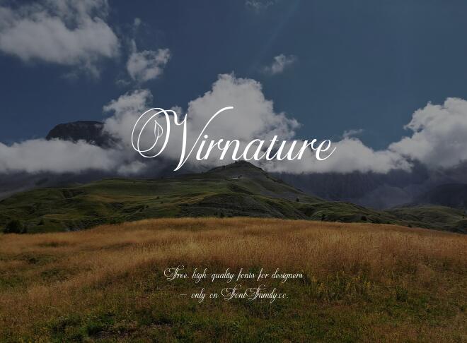 Virnature Font