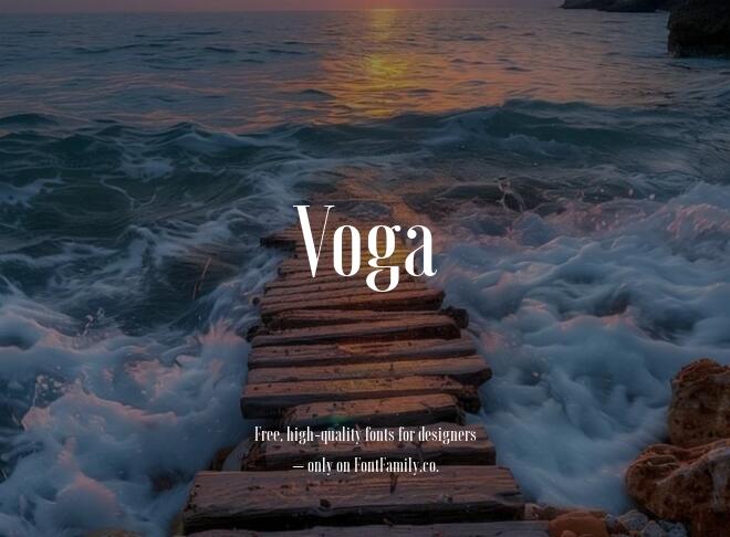 Voga Font