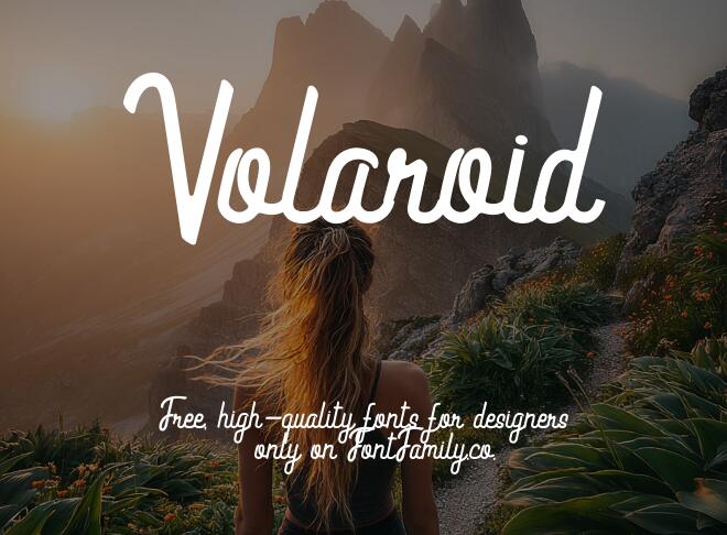 Volaroid Font