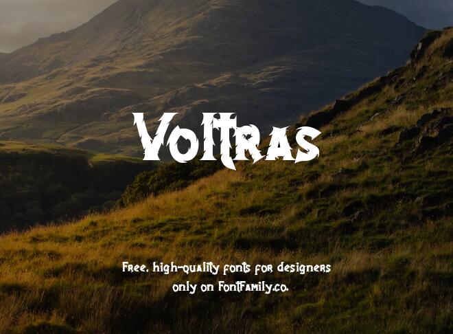Voltras Font