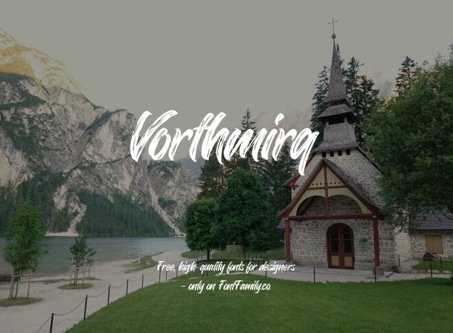 Vorthmirq Font