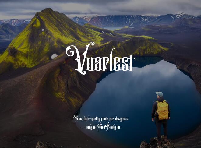 Vuarlest Font