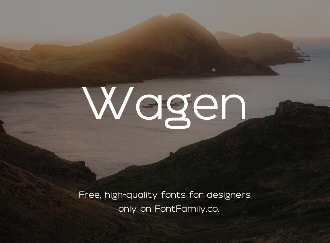 Wagen Font