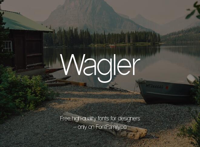 Wagler Font