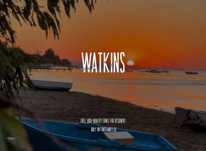 Watkins Font
