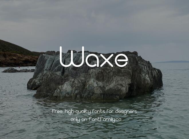 Waxe Font