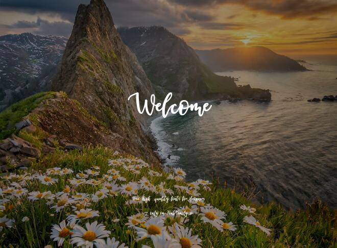 Welcome Font