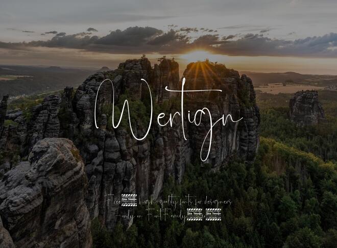 Wertign Font