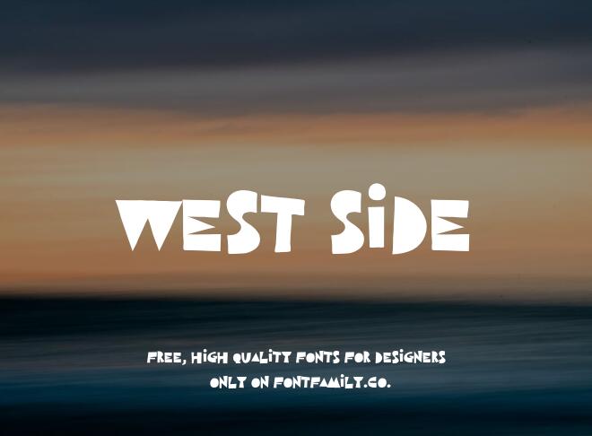 West Side Font